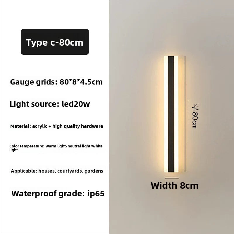 Waterproof Outdoor LED Wall Light for Exterior Illumination