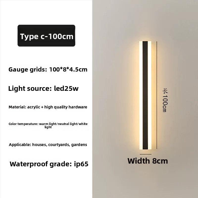 Waterproof Outdoor LED Wall Light for Exterior Illumination