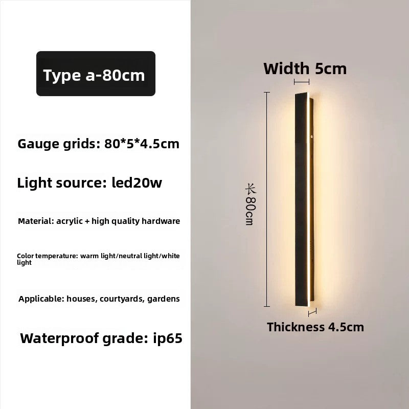 Waterproof Outdoor LED Wall Light for Exterior Illumination