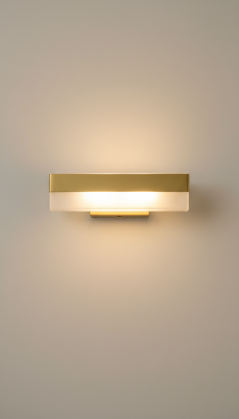 LED Wall Sconce in Matte Black